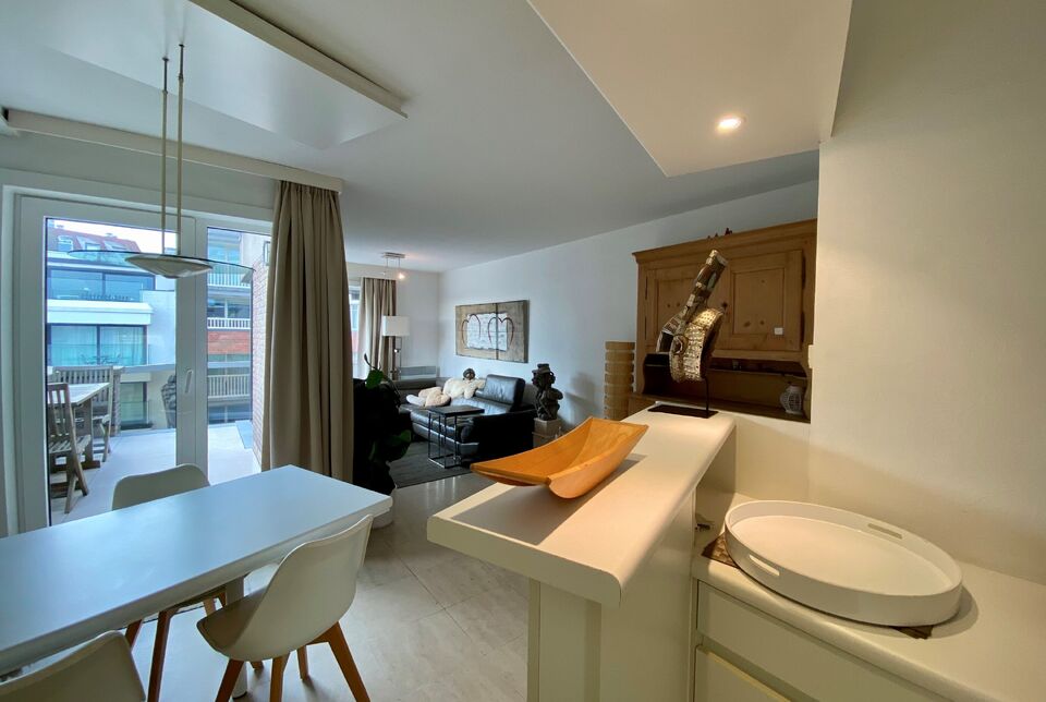 App. 2 slaapkamers in Knokke