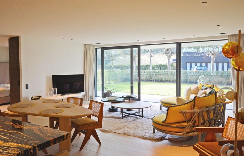 Gelijkvloers appartement te huur in Knokke-Heist